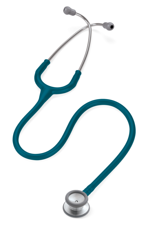 3M Littmann Classic II kinderstethoscoop, borststuk met standaardafwerking, Caribische blauwe slang
