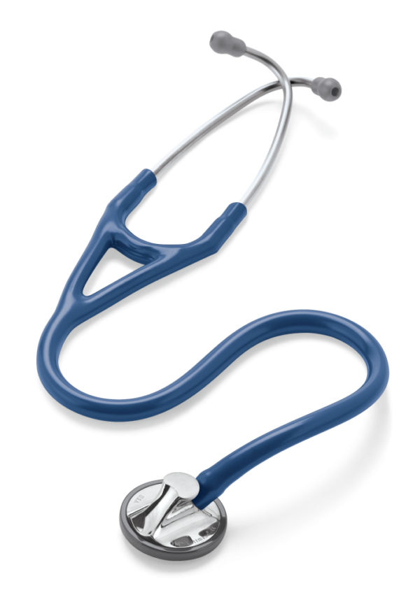 3M Littmann master-cardiologiestethoscoop, borstuk met standaardafwerking, marineblauwe buis