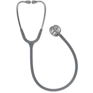 3M Littmann Classic III Monitoring-stethoscoop, borststuk met standaardafwerking, grijze buis