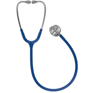 3M Littmann Classic III Monitoring-stethoscoop, borststuk met standaardafwerking, marineblauwe buis