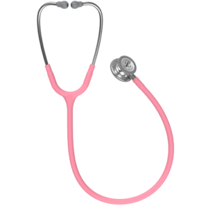 3M Littmann Classic III Monitoring-stethoscoop, borststuk met standaardafwerking, parelroze buis