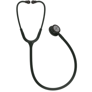 3M Littmann Classic III, monitoring-stethoscoop, borststuk met zwarte afwerking, zwarte buis