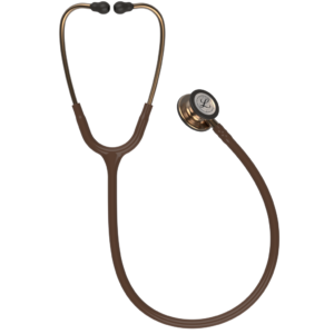 3M Littmann Classic III, monitoringstethoscoop, borststuk met koperafwerking, chocoladeslang