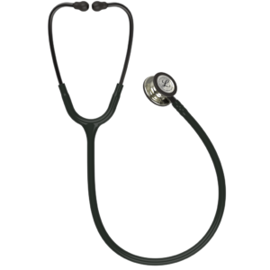 3M Littmann Classic III, monitoringstethoscoop, borststuk met champagneafwerking, zwarte buis