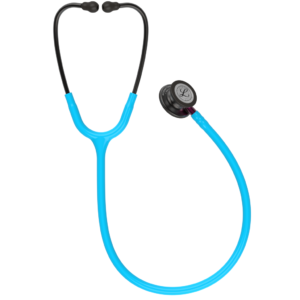 3M Littmann Classic III, Monitoring-stethoscoop, rook-editie, turquoise buis, roze staal