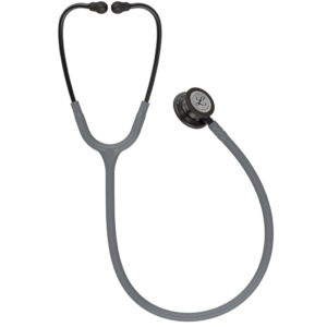 3M Littmann Classic III, Monitoring-stethoscoop, rook-editie, grijze buis, violetgrijs staal
