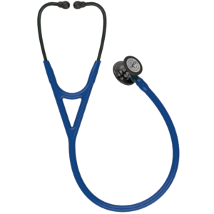 3M Littmann cardiologie IV diagnostische stethoscoop, hoogglanzende rook-editie, marineblauw, blauw staal